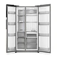 REFRIGERADOR ELECTROLUX 530L NO FROST SIDE BY SIDE INVERTER AUTOSENSE ES50S INOX - Miniatura 3