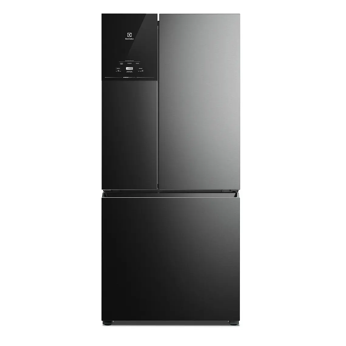 REFRIGERADOR ELECTROLUX 590L NO FROST 3 PUERTAS INVERTER AUTOSENSE LESSWASTE IM8B NEGRO 1