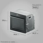 Horno Empotrable ELÉCTRICO ELECTROLUX 80L EXPERIENCE AIR FRYER, PERFECTCOOK360 Y PANEL TOUCH OE8EA - Miniatura 2