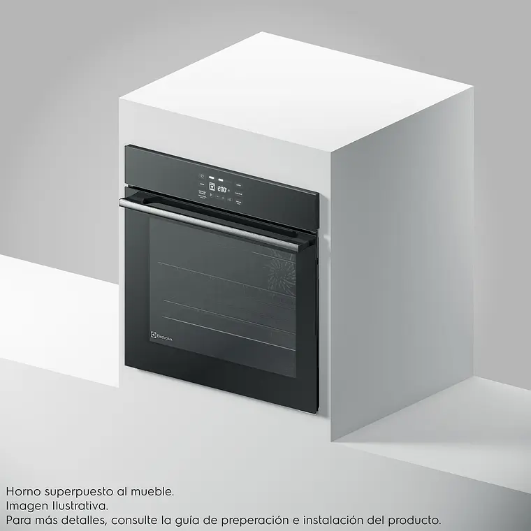 Horno Empotrable ELÉCTRICO ELECTROLUX 80L EXPERIENCE AIR FRYER, PERFECTCOOK360 Y PANEL TOUCH OE8EA 6