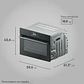 Horno Empotrable ELÉCTRICO ELECTROLUX 50L EXPERIENCE AIR FRYER, PERFECTCOOK360 Y PANEL TOUCH OE5EA - Miniatura 2