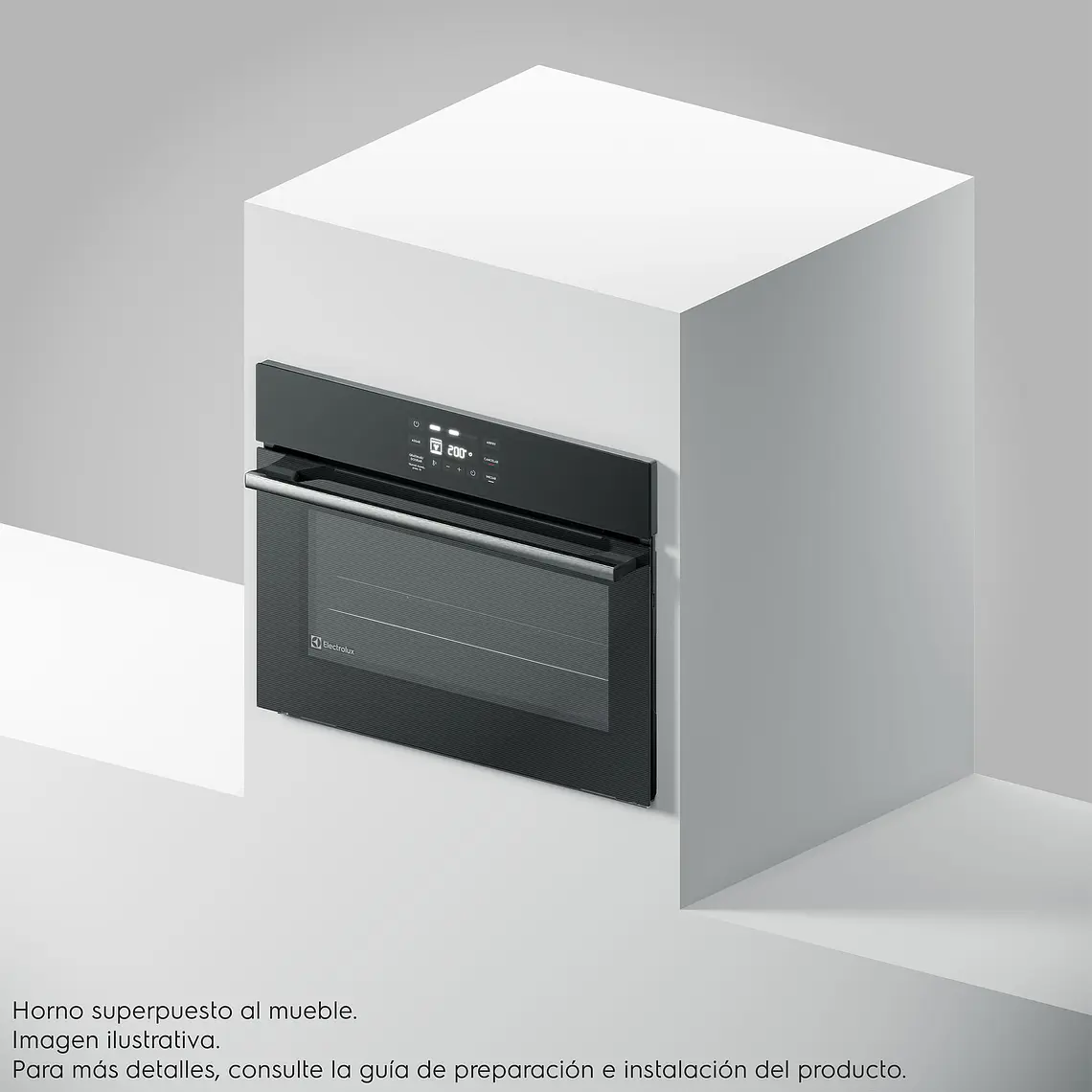 Horno Empotrable ELÉCTRICO ELECTROLUX 50L EXPERIENCE AIR FRYER, PERFECTCOOK360 Y PANEL TOUCH OE5EA 5