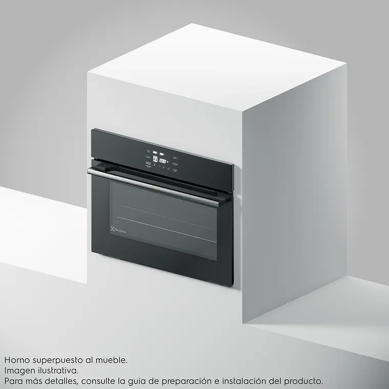 Horno Empotrable ELÉCTRICO ELECTROLUX 50L EXPERIENCE AIR FRYER, PERFECTCOOK360 Y PANEL TOUCH OE5EA 5