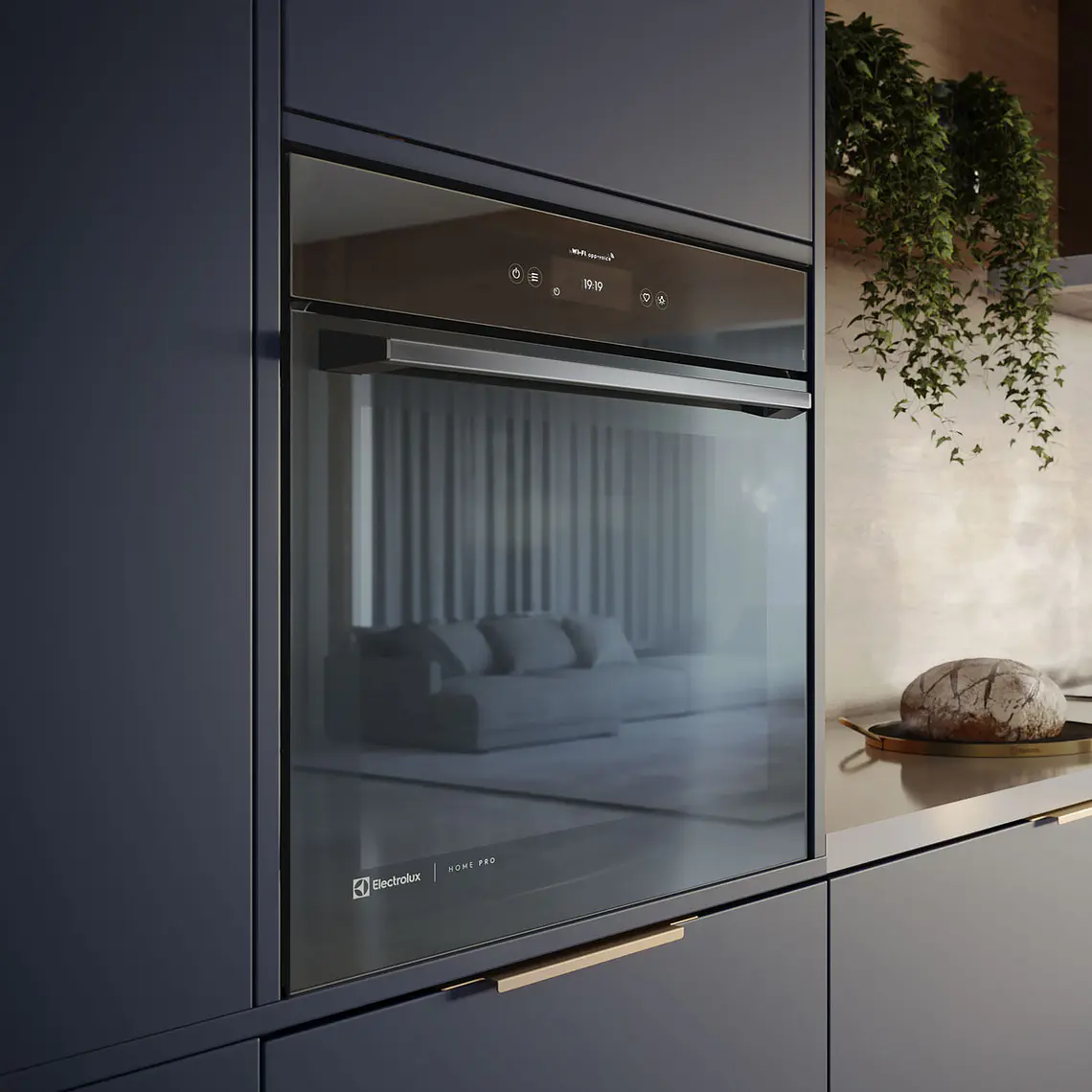 Horno Empotrable ELÉCTRICO ELECTROLUX 80L CON FUNCIÓN FREIDORA DE AIRE Y CONEXIÓN WI-FI OE9XS 5