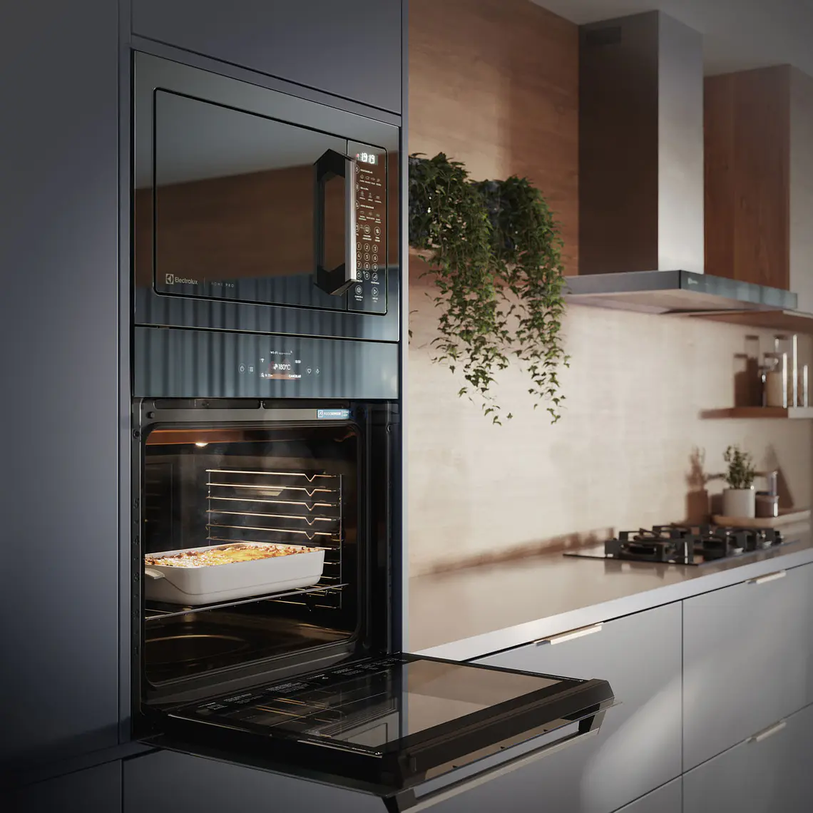 Horno Empotrable ELÉCTRICO ELECTROLUX 80L CON FUNCIÓN FREIDORA DE AIRE Y CONEXIÓN WI-FI OE9XS 6