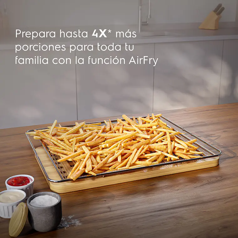 Horno Empotrable ELÉCTRICO ELECTROLUX 80L CON FUNCIÓN FREIDORA DE AIRE Y CONEXIÓN WI-FI OE9XS 15