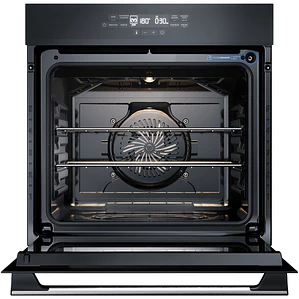 HORNO EMPOTRABLE ELÉCTRICO ELECTROLUX 80 L DIGITAL Y FOODSENSOR OE8EF NEGRO