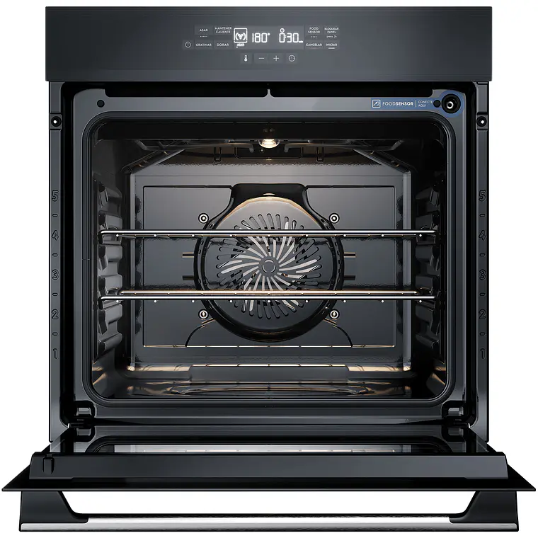 Horno Empotrable ELÉCTRICO ELECTROLUX 80 L DIGITAL Y FOODSENSOR OE8EF NEGRO 2