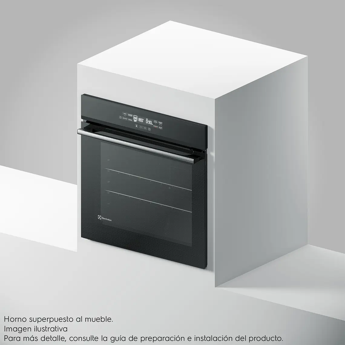Horno Empotrable ELÉCTRICO ELECTROLUX 80 L DIGITAL Y FOODSENSOR OE8EF NEGRO 7