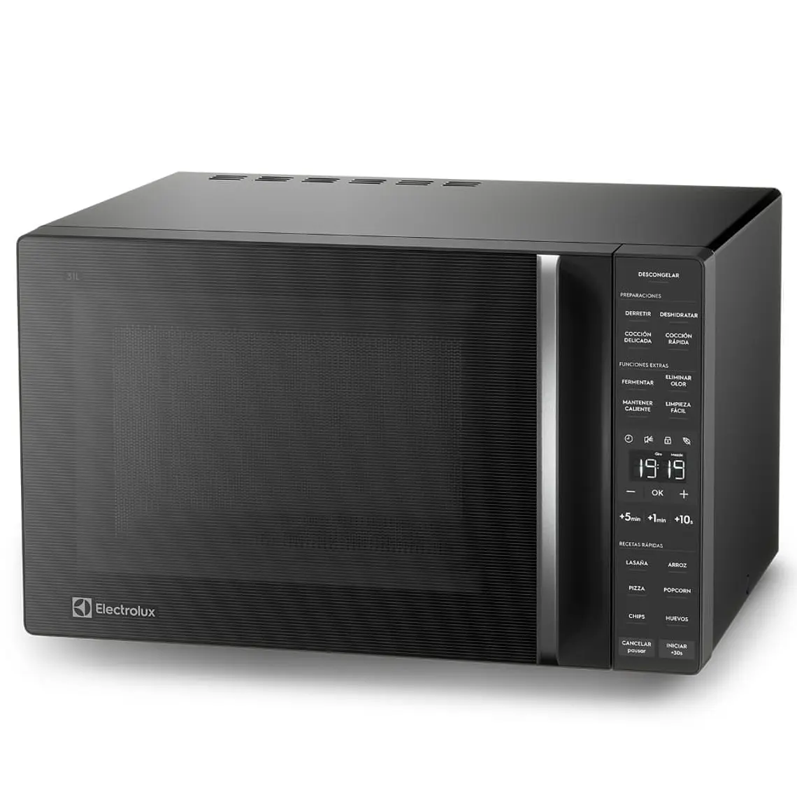 MICROONDAS ELECTROLUX 31 LITROS DIGITAL DESCONGELAMIENTO ASISTIDO ME31N NEGRO 8
