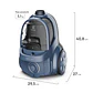 ASPIRADORA SIN BOLSA ELECTROLUX CILCÓNICA 2000W FILTRO HEPA EXPERIENCE EASYBOX BGL40 AZUL - Miniatura 3