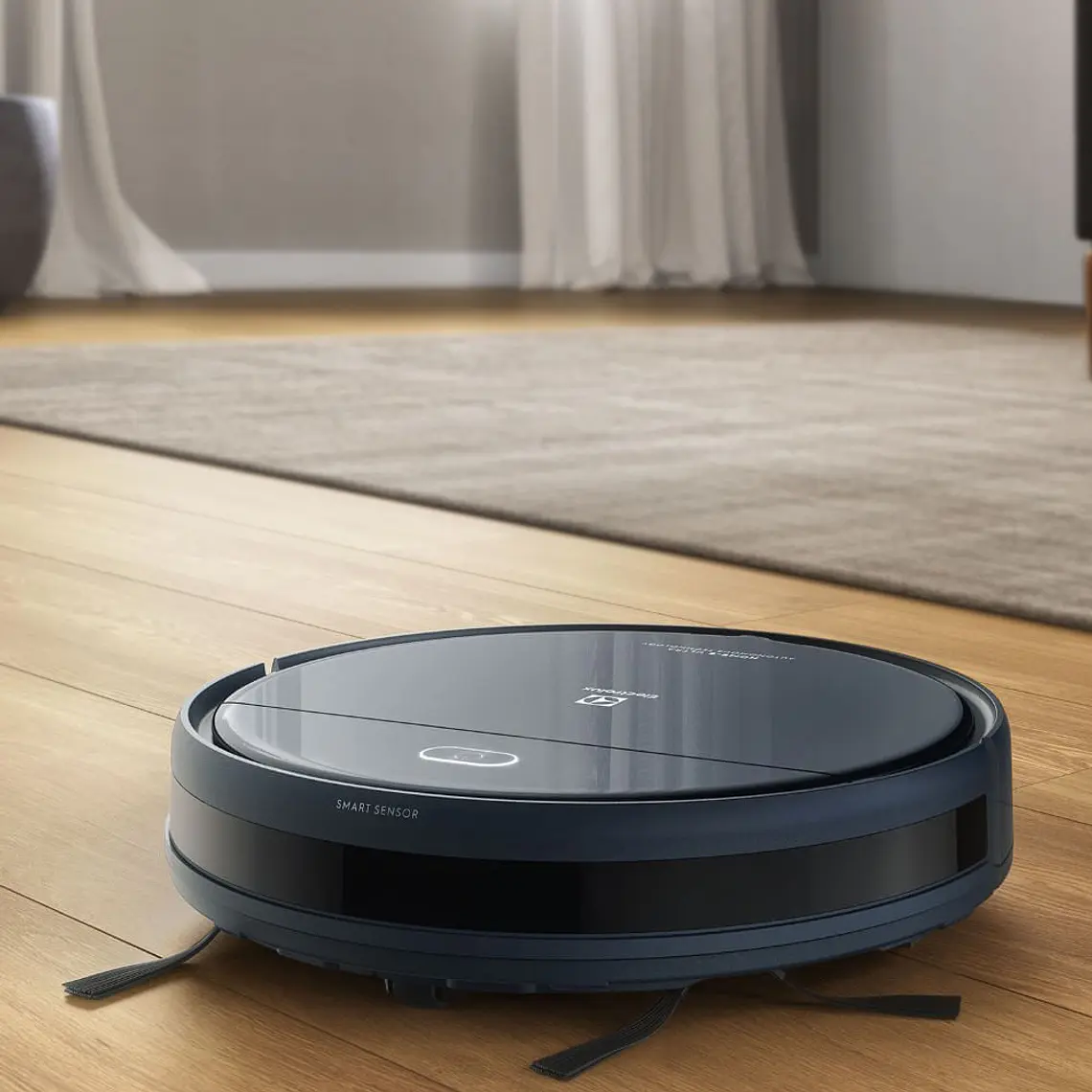 ASPIRADORA ROBOT ELECTROLUX LIMPIEZA 4 EN 1 SENSOR ANTICOLISIÓN Y ANTICAÍDA ERB40 AZUL 3