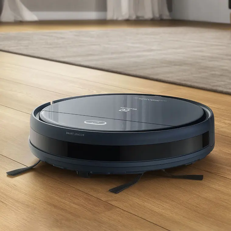 ASPIRADORA ROBOT ELECTROLUX LIMPIEZA 4 EN 1 SENSOR ANTICOLISIÓN Y ANTICAÍDA ERB40 AZUL 4
