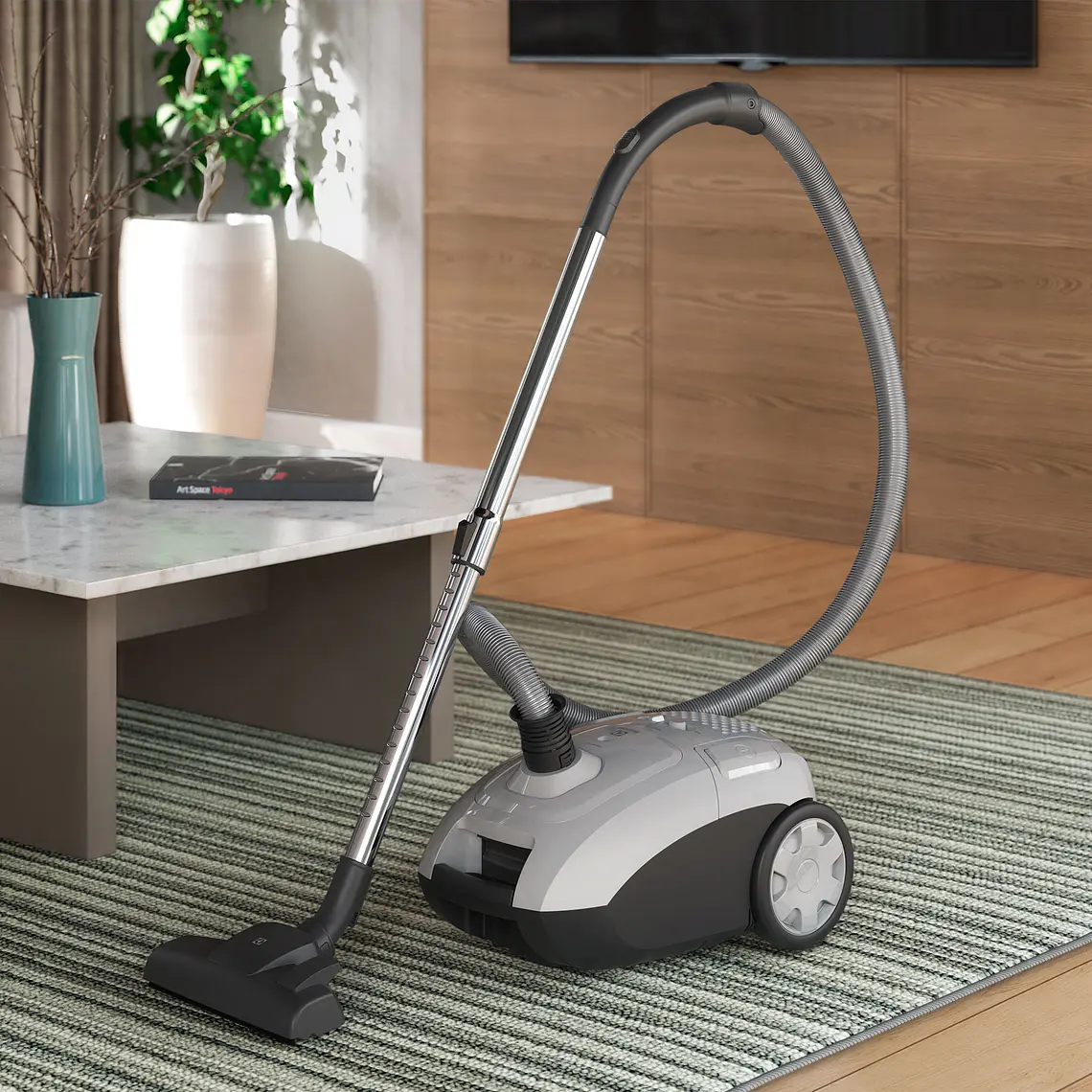 ASPIRADORA CON BOLSA ELECTROLUX CILÓNICA 1800W FILTRO HEPA EXPERIENCE SONICPRO BGG30 GRIS 2