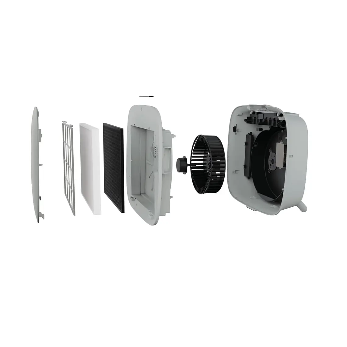 Purificador de Aire Electrolux 5 Pasos Filtrado y Ultra silencioso Well A7 16