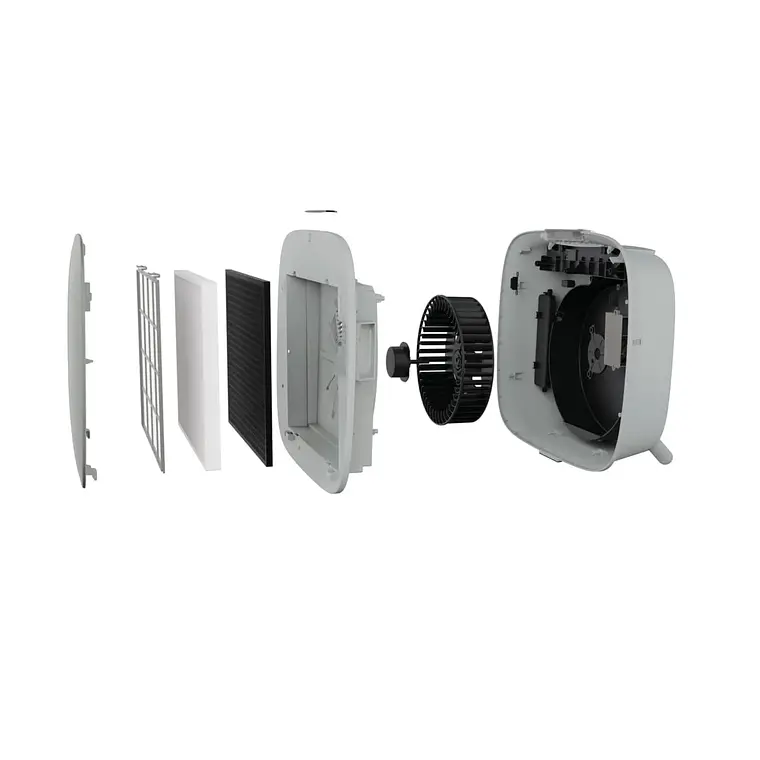 Purificador de Aire Electrolux 5 Pasos Filtrado y Ultra silencioso Well A7 16