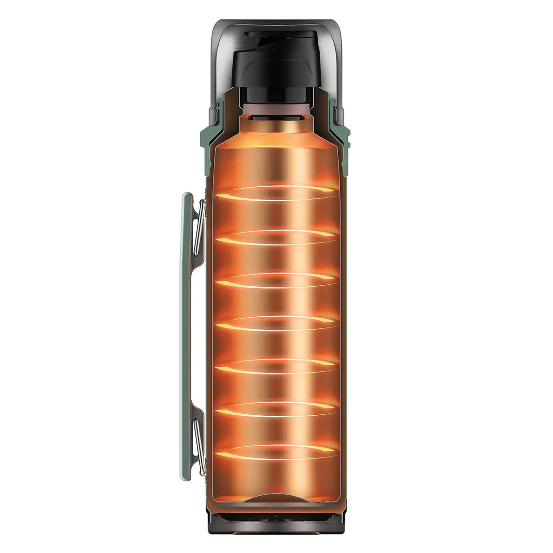 Termo Acero Inoxidable Electrolux 1 Lt Sense To Go Verde 4