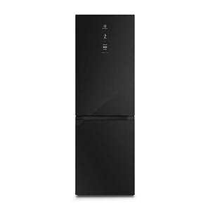 Refrigerador Electrolux 323L No Frost Bottom Freezer Efficient AutoSense DB60GE Negro Glass