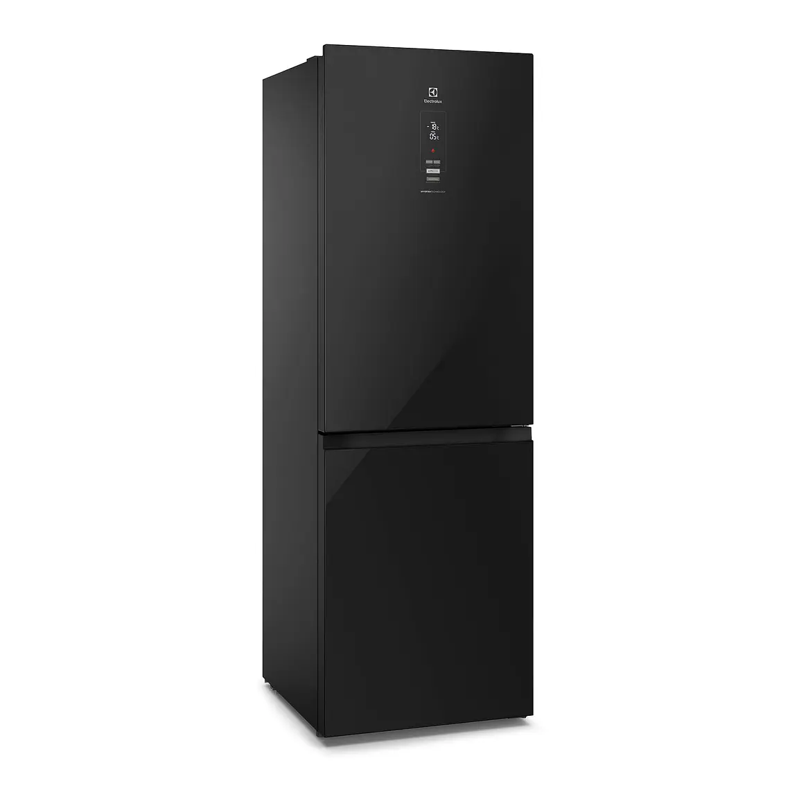 Refrigerador Electrolux 323L No Frost Bottom Freezer Efficient AutoSense DB60GE Negro Glass 4