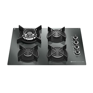 Encimera a Gas 4 Quemadores Electrolux Home Pro Cocción Precisa y Quemador Desplazado KE4HP