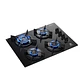 Encimera a Gas 4 Platos Electrolux Experience Triple Llama y Parrilla Hierro Fundido KE4GC - Miniatura 5