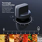 Encimera a Gas 5 Platos Electrolux Experience Tecnología de Cocción Precisa KE5XC Inox - Miniatura 8