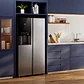 Refrigerador Electrolux 481L No Frost Side by Side Inverter AutoSense Dispensador Agua y Hielo ES4WS Inox - Miniatura 3