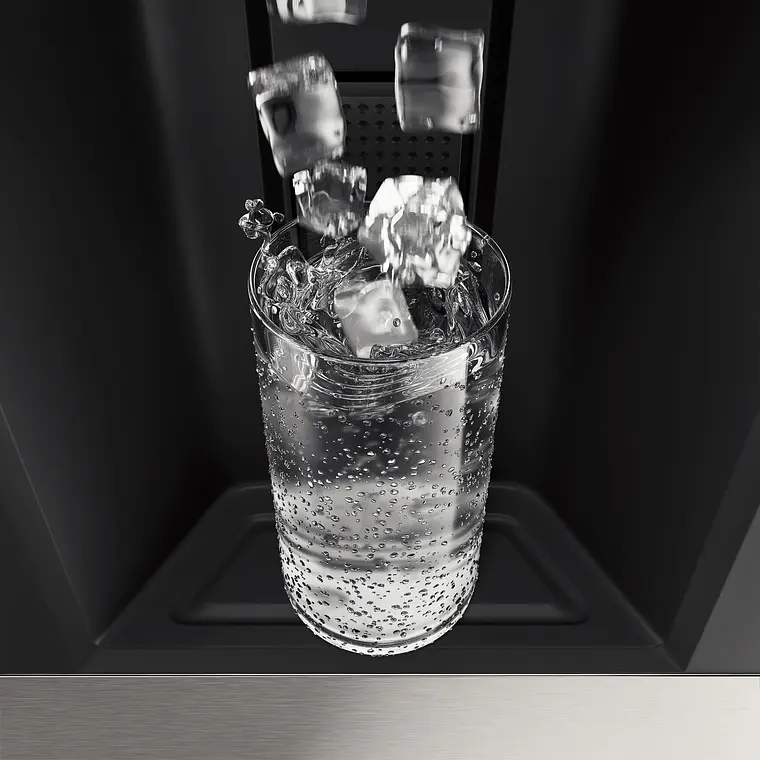Refrigerador Electrolux 481L No Frost Side by Side Inverter AutoSense Dispensador Agua y Hielo ES4WS Inox 7