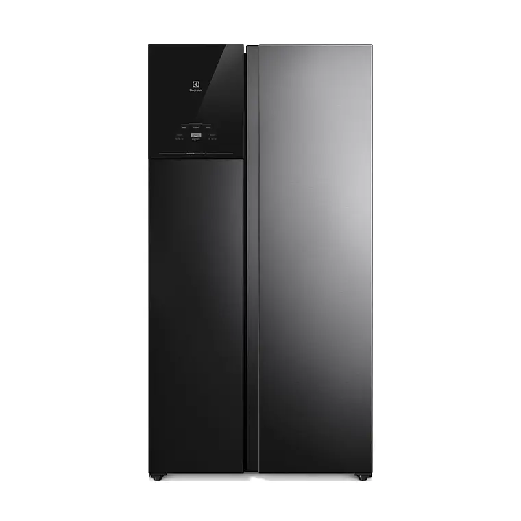 Refrigerador Electrolux 530L No Frost Side by Side Inverter AutoSense ES50B Negro 1