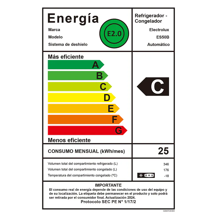 Refrigerador Electrolux 530L No Frost Side by Side Inverter AutoSense ES50B Negro 13
