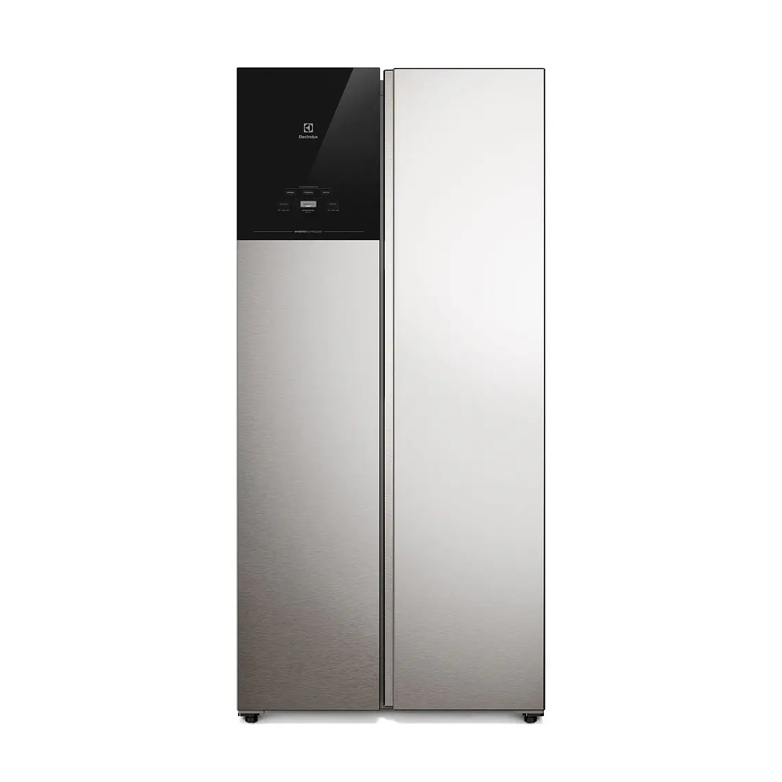 Refrigerador Electrolux 440L No Frost Side by Side Inverter AutoSense ES40S Inox 1