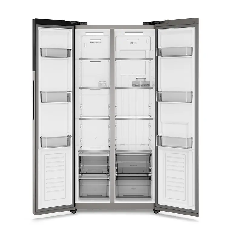Refrigerador Electrolux 440L No Frost Side by Side Inverter AutoSense ES40S Inox 3