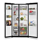 Refrigerador Electrolux 526L No Frost Side by Side Inverter AutoSense ES50WB Negro - Miniatura 4