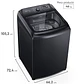 Lavadora Automática Electrolux 21kg Carga Superior Expert Triple Filtrado y Power Jets LEB21 Negra - Miniatura 2