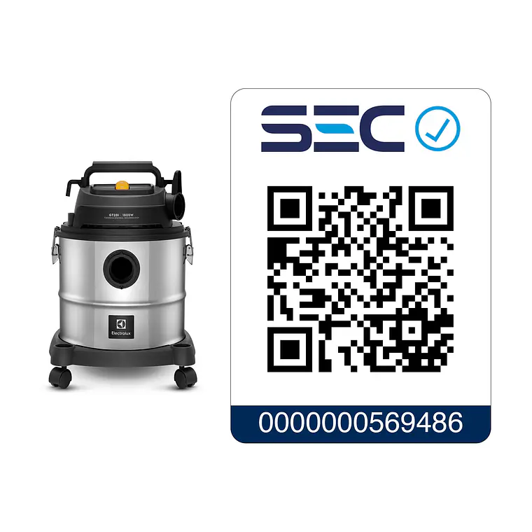 Aspiradora de agua y polvo Electrolux GT20I Acero Inoxidable 10