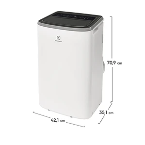 Aire Acondicionado Portátil Electrolux 12.000 BTU Frío Inteligente Wi-Fi Control Voz SP12FC