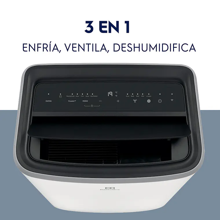 Aire Acondicionado Portátil Electrolux 12.000 BTU Frío Inteligente Wi-Fi Control Voz SP12FC 9