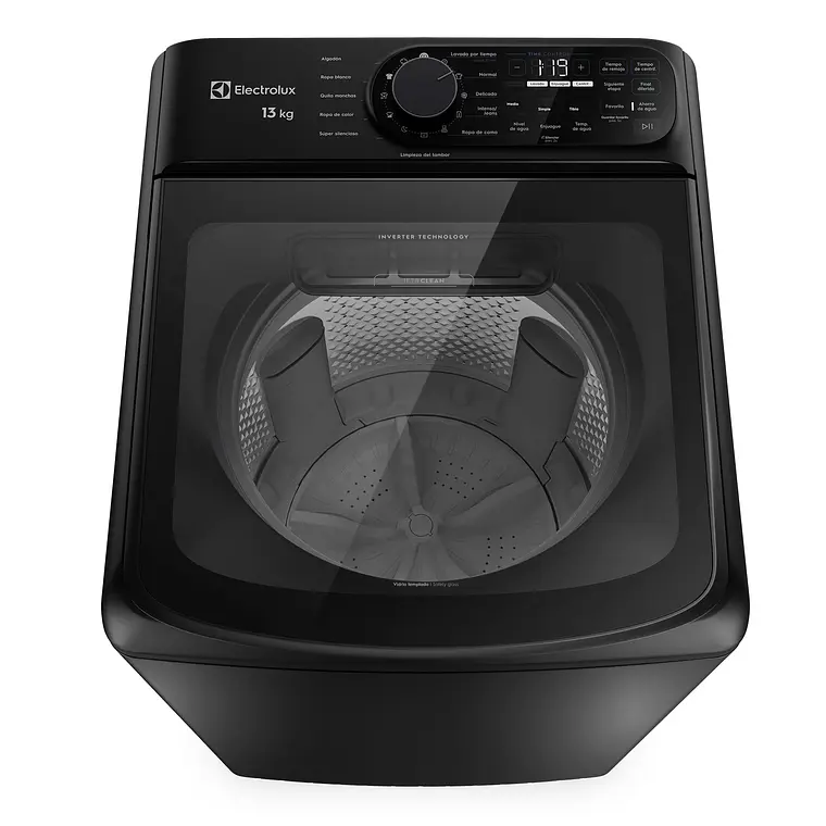 Lavadora Electrolux 13kg Carga Superior Experience Inverter Disolución Máxima Jet&Clean EMTL13IB Negra 3