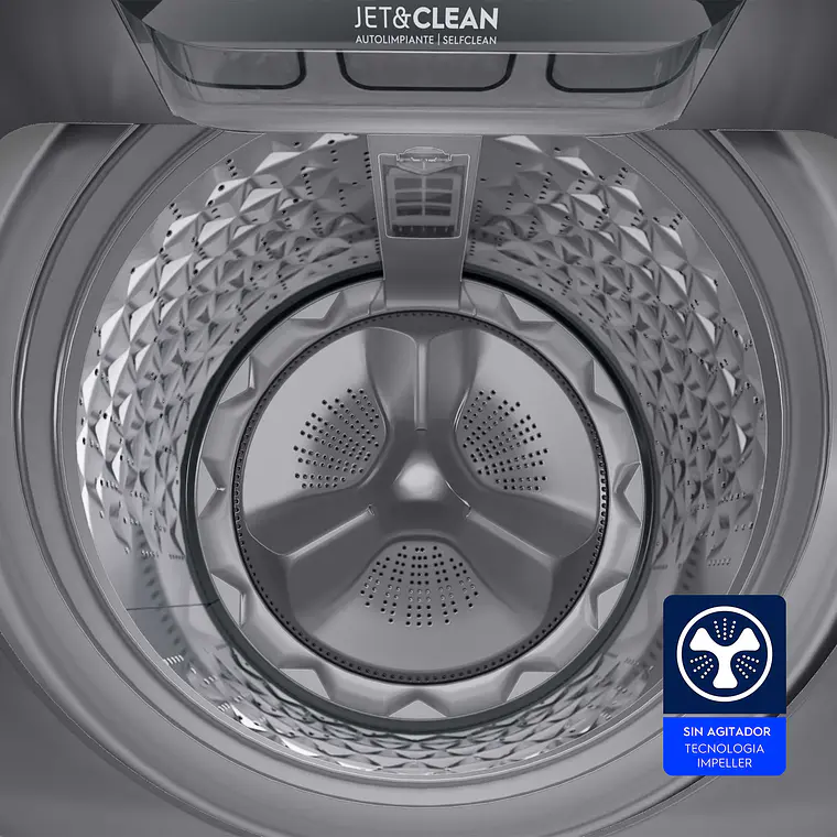 Lavadora Automática Electrolux 18kg Carga Superior Inverter Disolución Máxima Jet&Clean EMTL18IO Onix 7