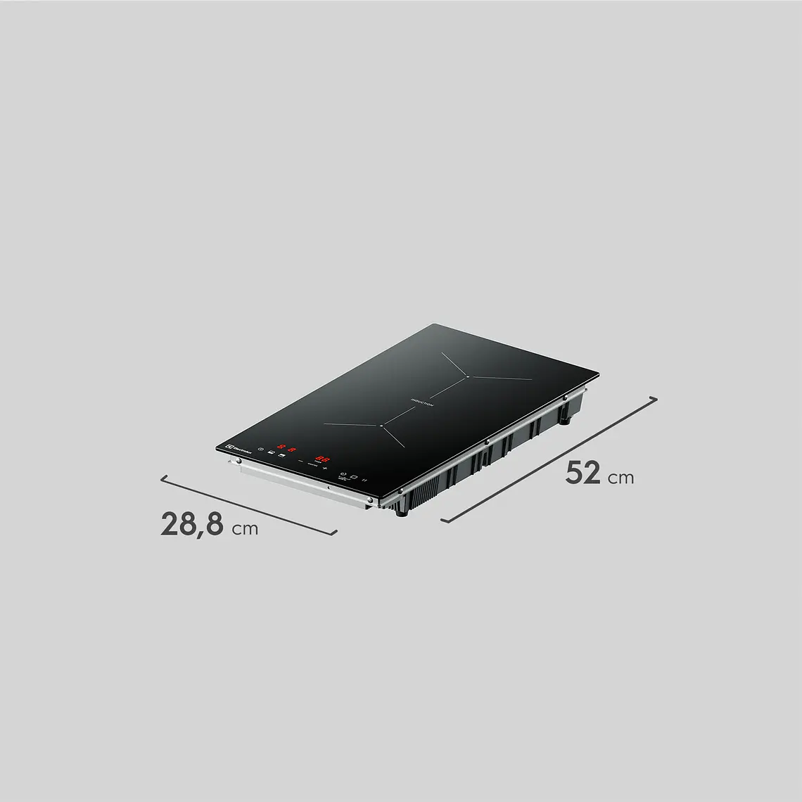 Encimera Inducción 2 Platos Electrolux Eléctrica Efficient IE2TP Negra 2