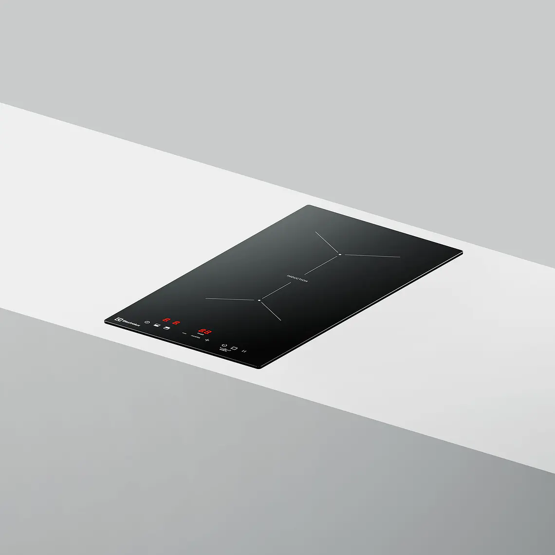 Encimera Inducción 2 Platos Electrolux Eléctrica Efficient IE2TP Negra 4