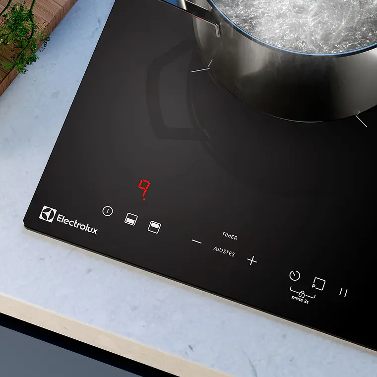 Encimera Inducción 2 Platos Electrolux Eléctrica Efficient IE2TP Negra 11