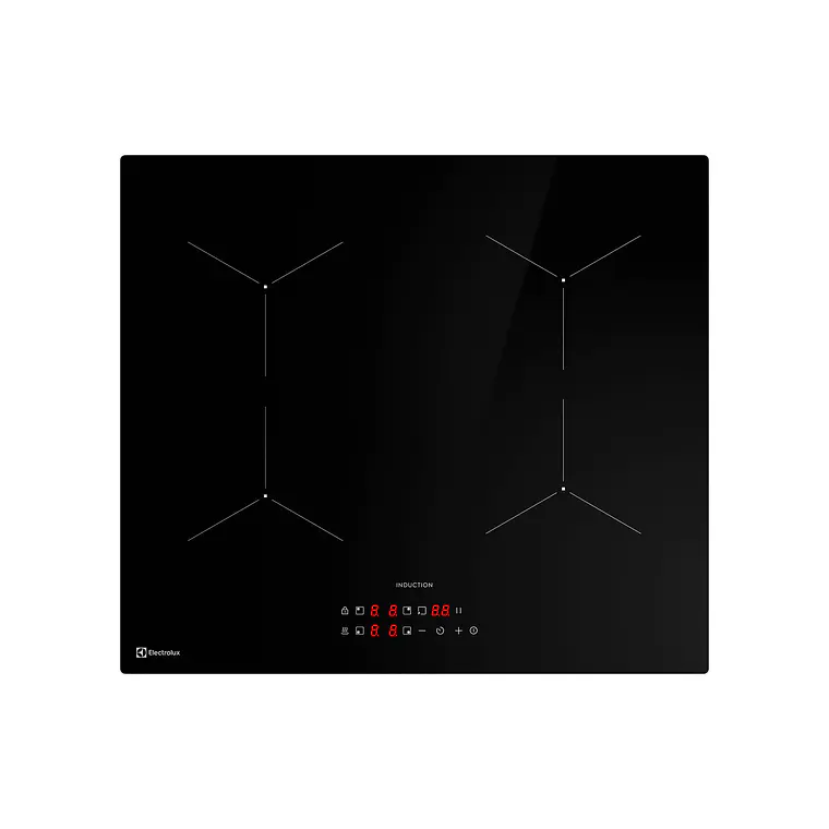 Encimera Inducción 4 Platos Electrolux Eléctrica Efficient IE4TW Negra 1