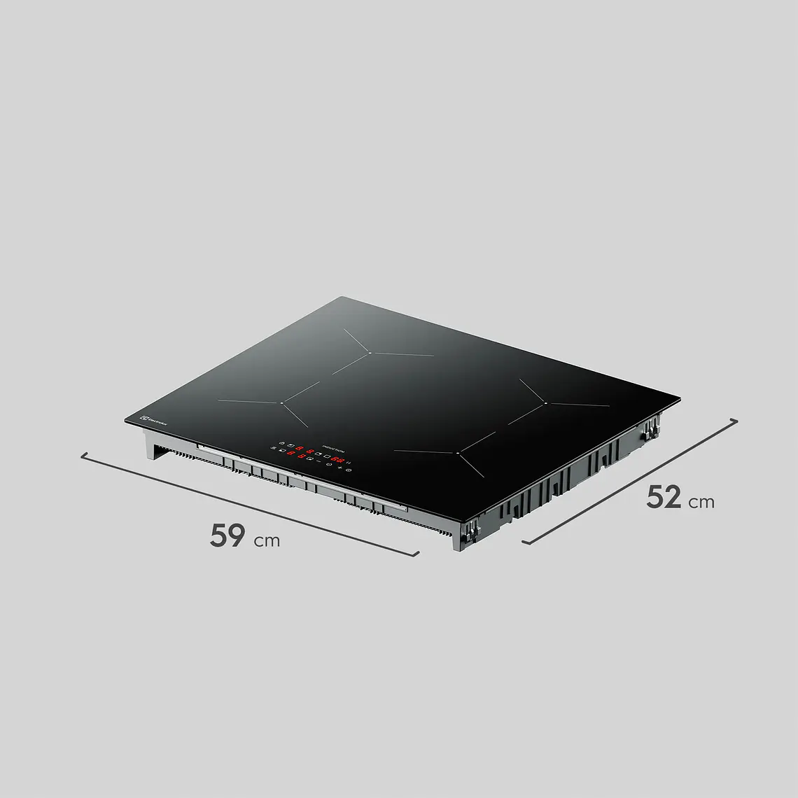 Encimera Inducción 4 Platos Electrolux Eléctrica Efficient IE4TW Negra 2