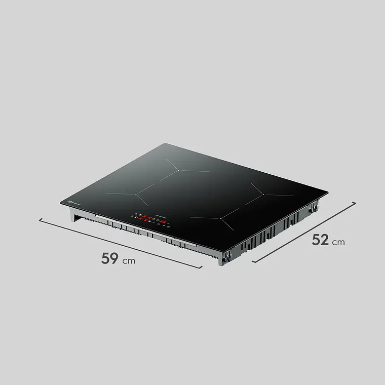 Encimera Inducción 4 Platos Electrolux Eléctrica Efficient IE4TW Negra 2