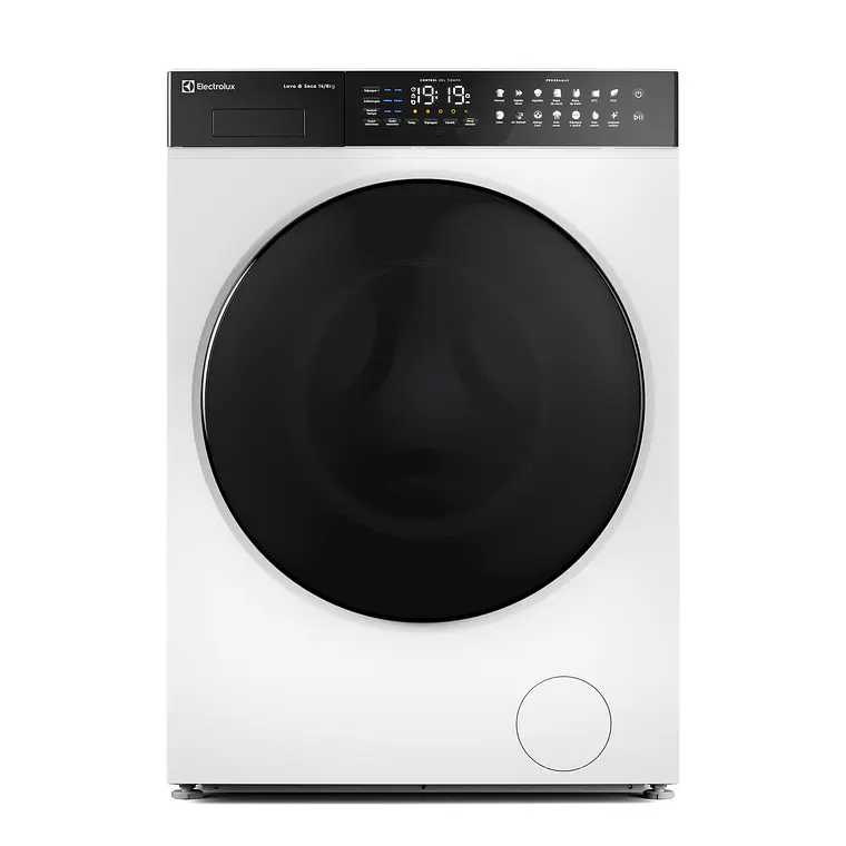 Lavadora Secadora Electrolux 14/8 Kg Carga Frontal Inverter EFLWD12W Blanca 1