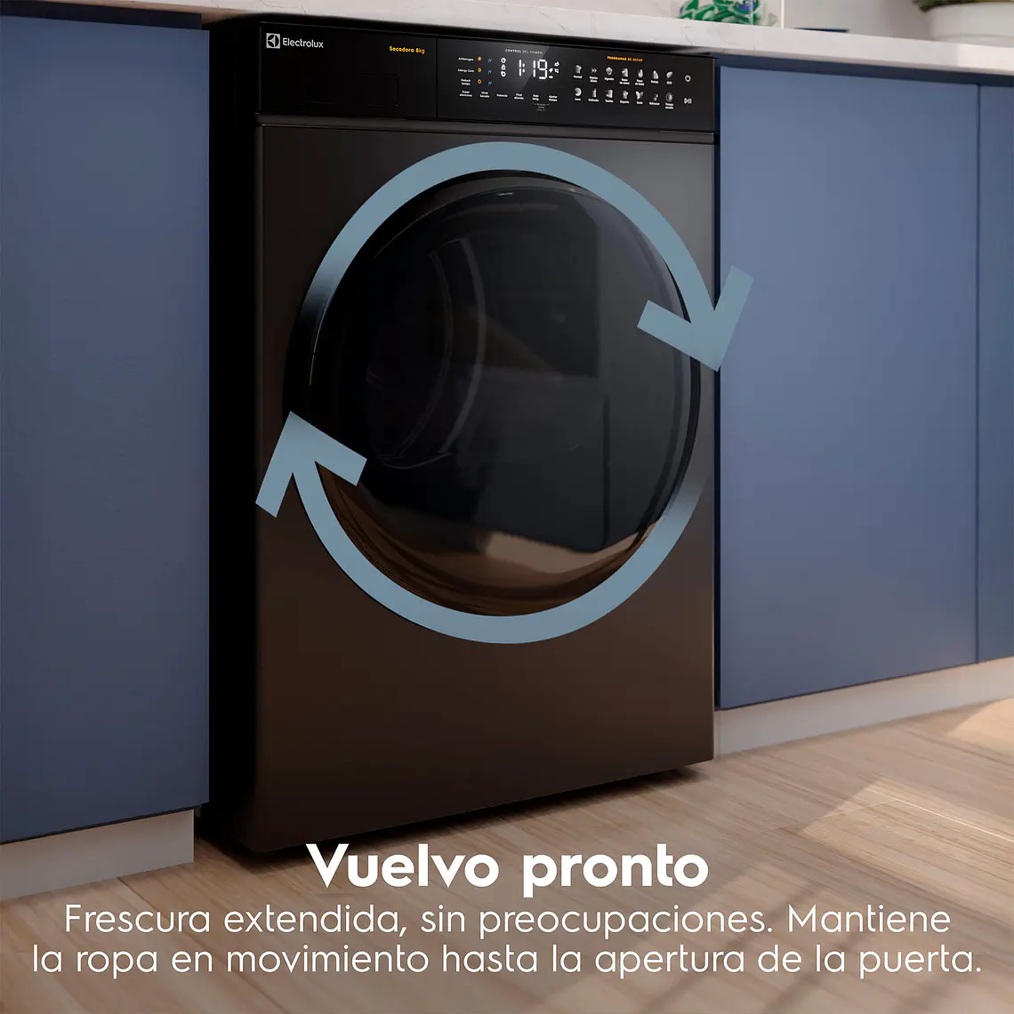 Lavadora Secadora Electrolux 14/8 Kg Carga Frontal Inverter EFLWD12W Blanca 13