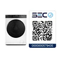 Lavadora Secadora Electrolux 14/8 Kg Carga Frontal Inverter EFLWD12W Blanca - Miniatura 16