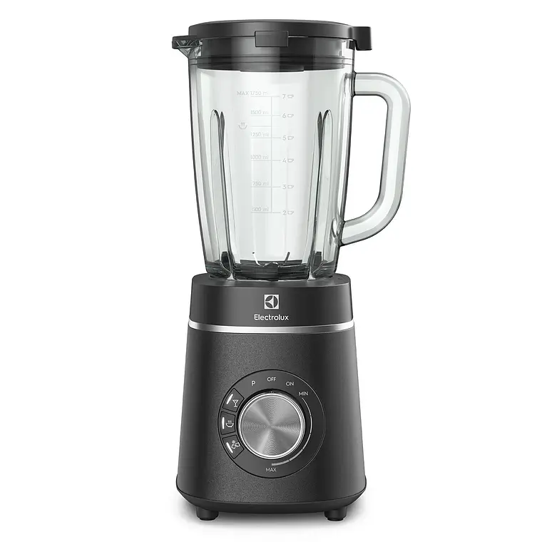 Licuadora Electrolux 1,75L con Jarra de Vidrio y 6 Cuchillos 1000W BLP70 Gris 1