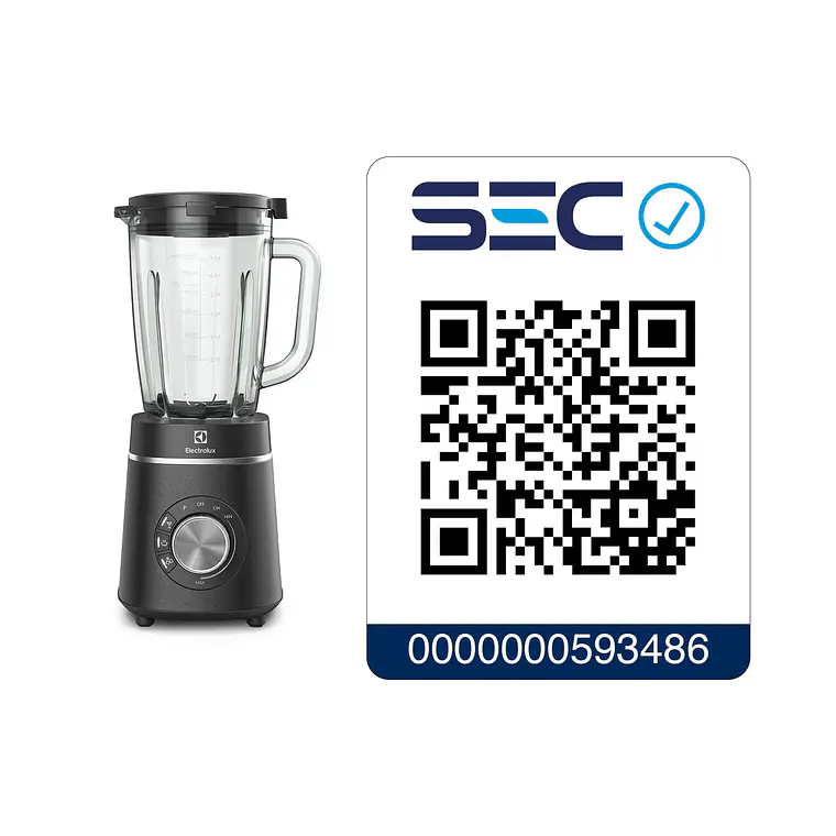 Licuadora Electrolux 1,75L con Jarra de Vidrio y 6 Cuchillos 1000W BLP70 Gris 8